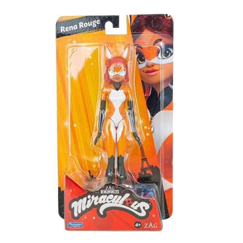 Figura Articulada Ladybug Lucky Charm Diseños Surtidos