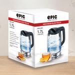 Hervidor Eléctrico de Vidrio 1.7 L