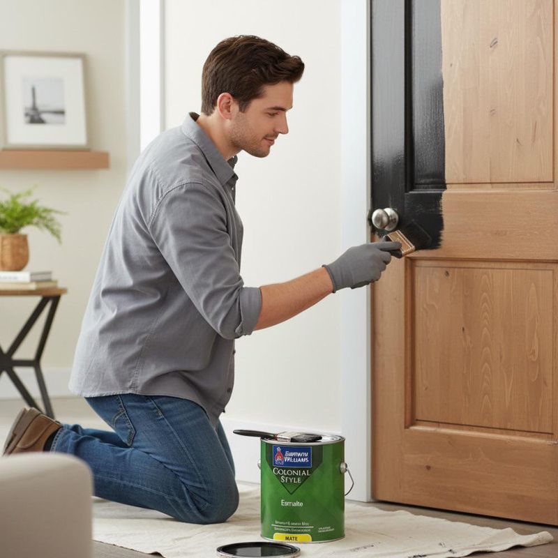 Esmalte Colonial Negro 1 Gal