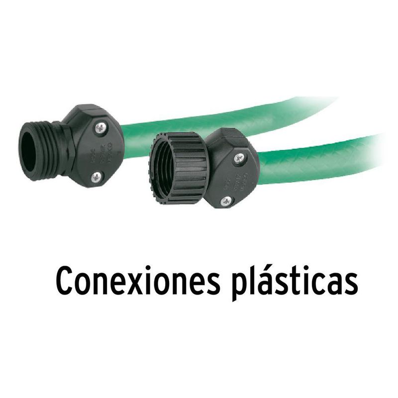 Manguera para Jardín PVC Verde de 10 M 1/2 Plg