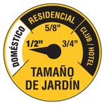 Manguera para Jardín PVC Verde de 10 M 1/2 Plg