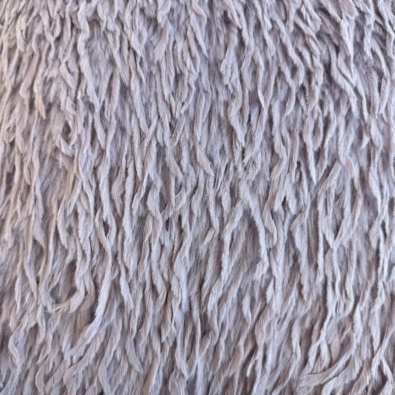 Cojín Decorativo tipo Peluche Morado 45 x 45 Cm