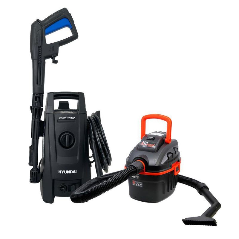 Combo de Hidrolavadora Sparta 1500 + Aspiradora 8 L