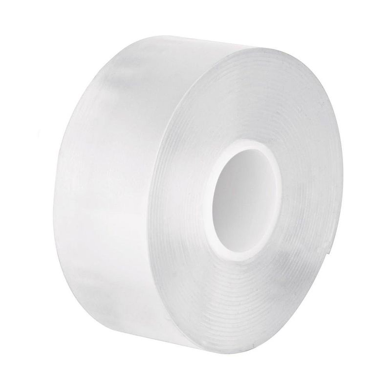 Cinta Doble Cara Color Transparente de 3 m x 30 mm
