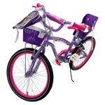 Bicicleta BMX 20 Plg con Portamuñeca Friends Colores Surtidos