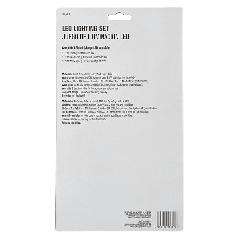 Set de Iluminación LED