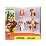 Set de 4 Figuras de Donkey Kong