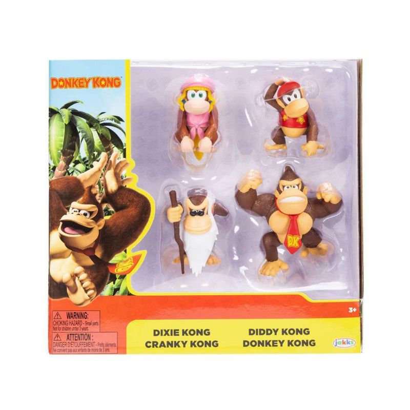 Set de 4 Figuras de Donkey Kong