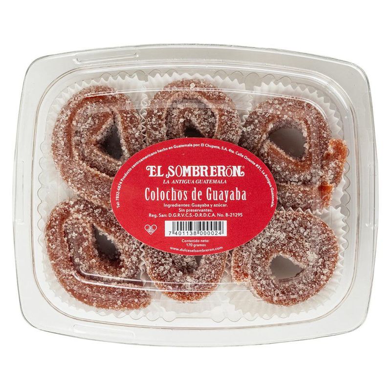 Caja con Colochos de Guayaba 6 Unidades