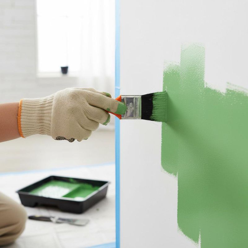 Brocha de Cerdas Negras con Mango Ergonómico