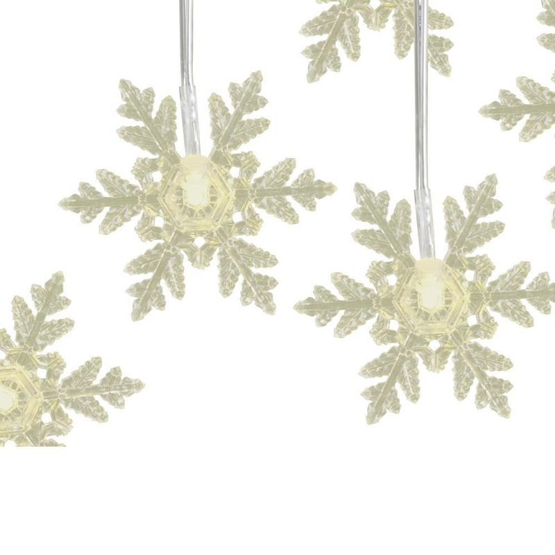 Serie LED Copos de Nieve de 28 Luces