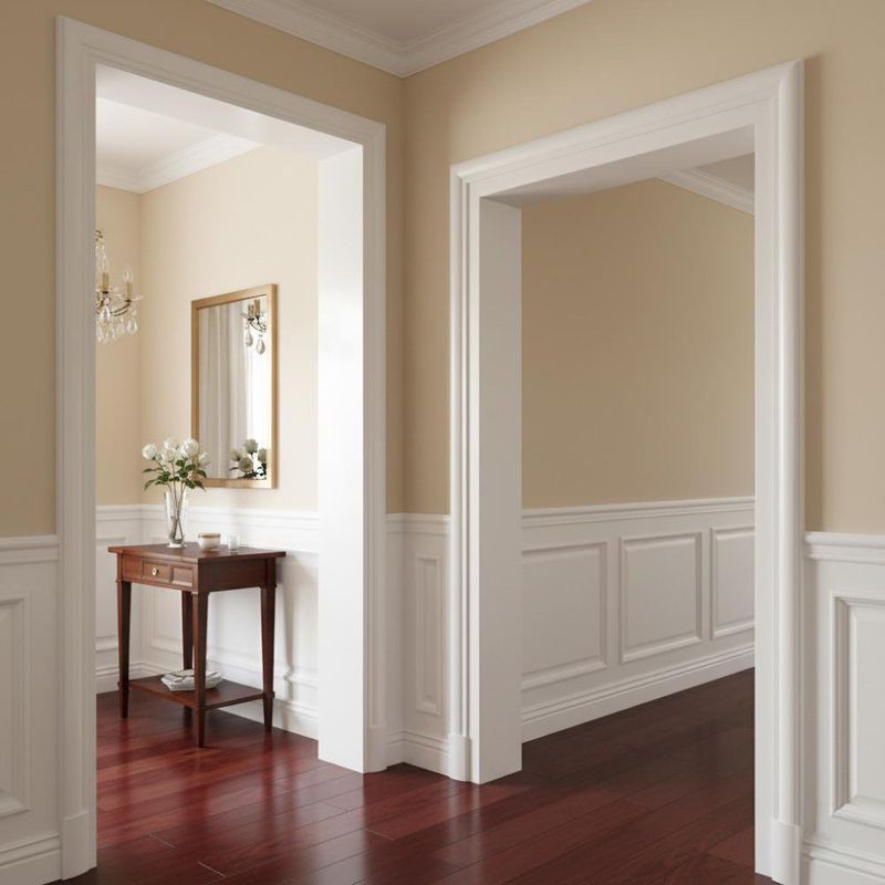 Marco de Mdf ColorBlanco de 17x60x2130 cm