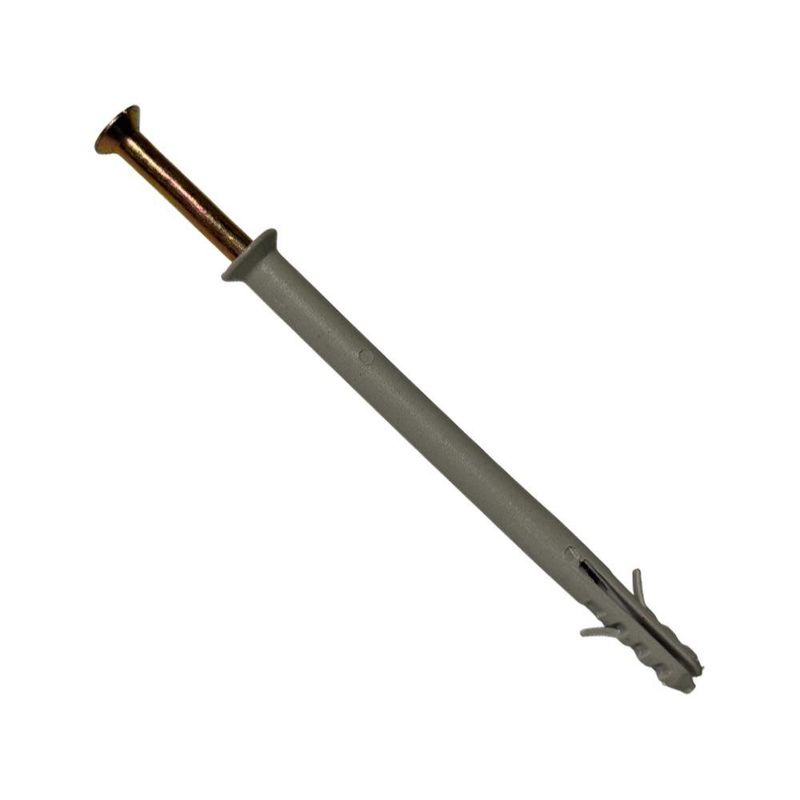 Tornillo con Tarugo ABC 6x80 Mm para Expansión Set 100 Pzas