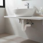 Desagüe para Lavamanos de Plástico con Rebosadero 1 1/4 Plg