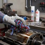 Trapo Industrial de Colores 1 Lb