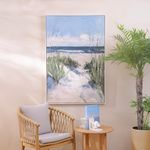 Cuadro Decorativo Vista al Mar con Marco