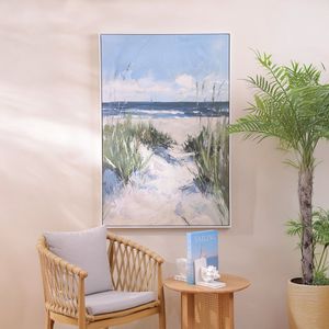 Cuadro Decorativo Vista al Mar con Marco