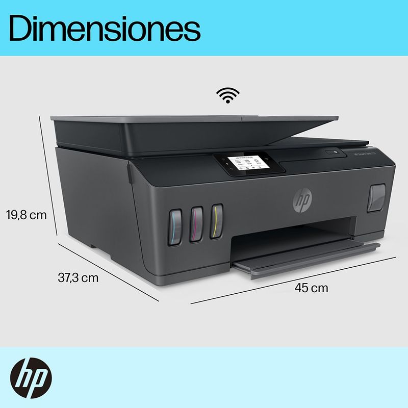 Impresora Multifuncional HP Smart Tank 530 (4SB24A)