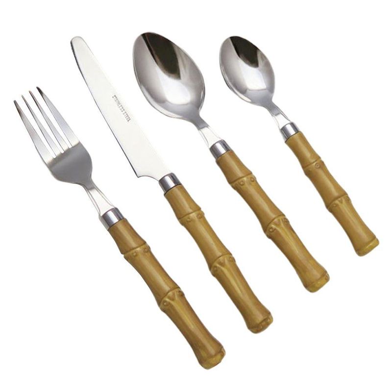 Set de Cubiertos con Bandeja