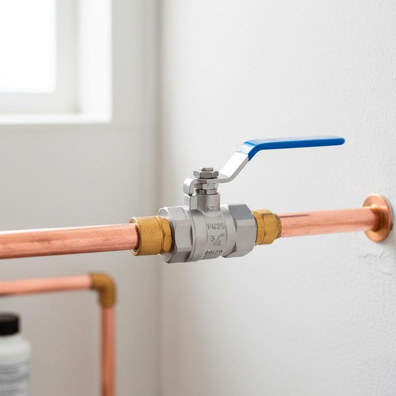 Válvula de Bola 3/4 Plg Latón