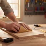 Lija de Papel Grano 120 Color Café