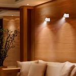 Lámpara Spot Blanca con Interior Dorado para Riel