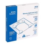 Balanza para Baño Digital de Vidrio Transparente