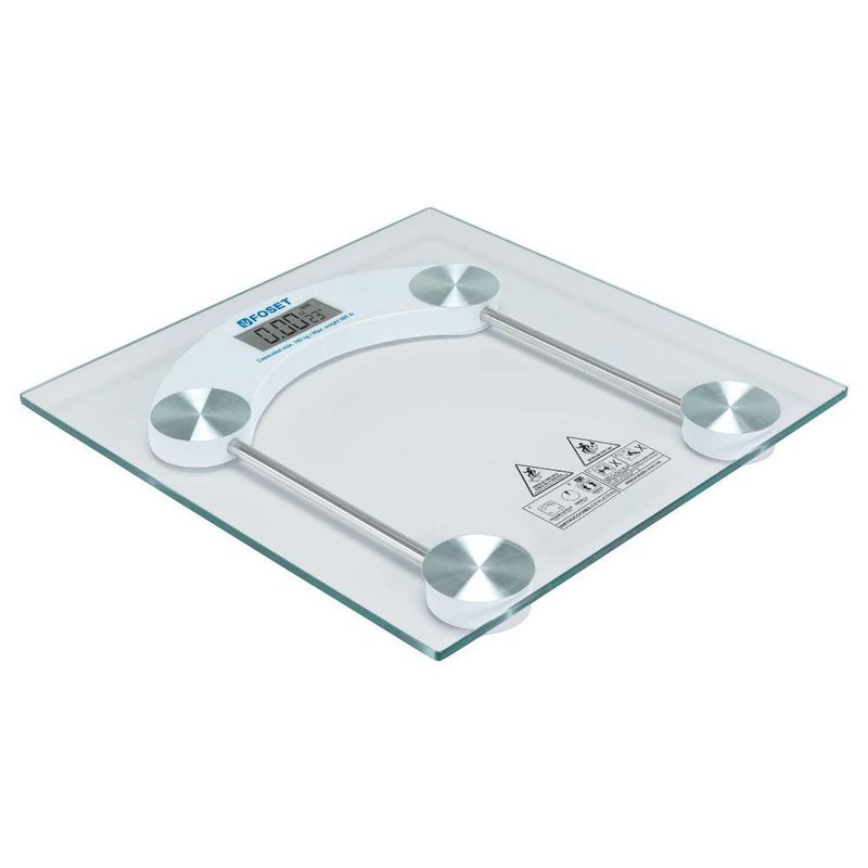 Balanza para Baño Digital de Vidrio Transparente