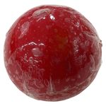 Vela Esférica Roja Extra Grande para Navidad No. 9