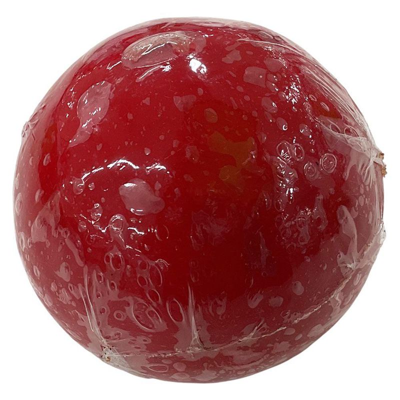 Vela Esférica Roja Extra Grande para Navidad No. 9