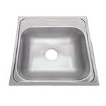 Lavatrastos de Empotrar Acero Inoxidable 47 x 49 Cm M-100