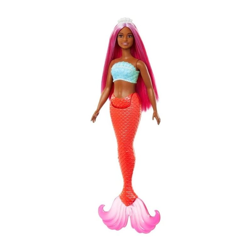 Muñeca Barbie Sirena Cabello Fantasía - Diseños Surtidos
