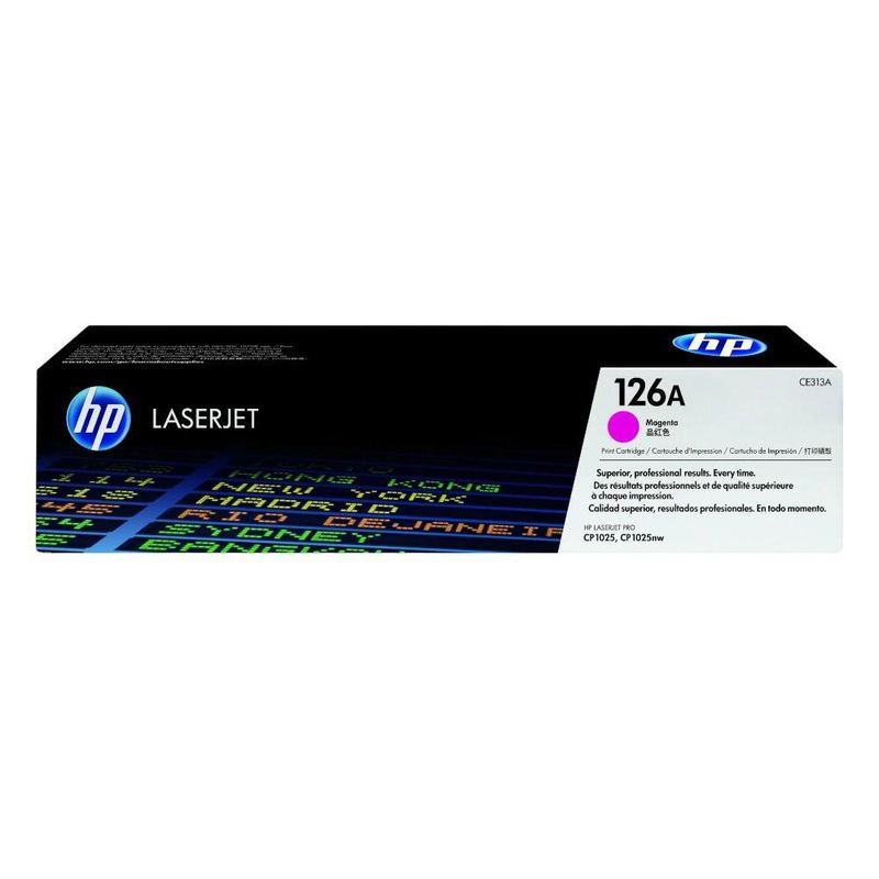 Tóner HP 126A Magenta para Impresora LáserJet