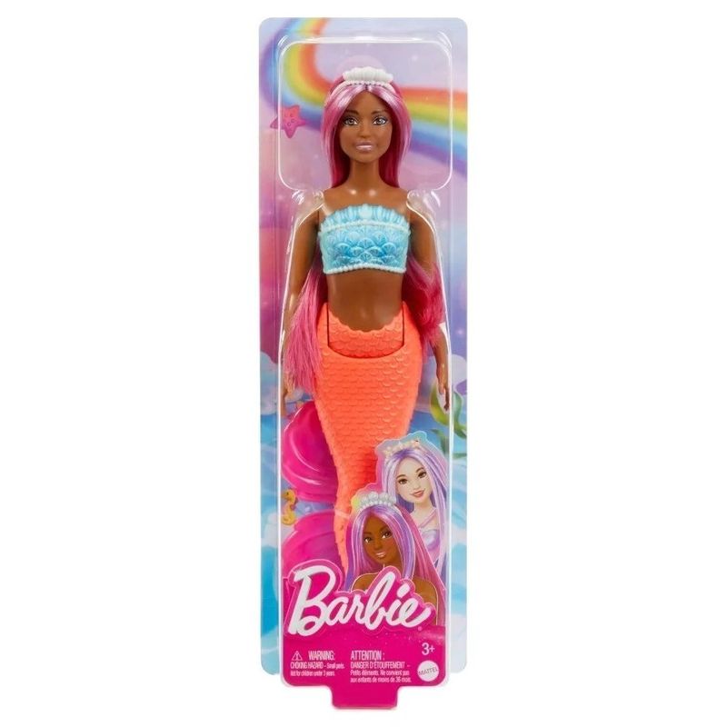 Muñeca Barbie Sirena Cabello Fantasía - Diseños Surtidos