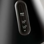 Hervidor Eléctrico Piramidal Negro con Acabado Mate 1.5 L