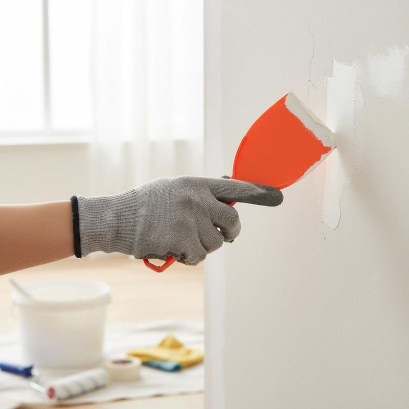 Espátula Flexible Plástico 4 Plg