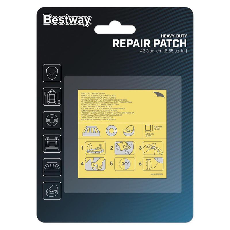 Parches Reparación de Inflables 10 Pzas
