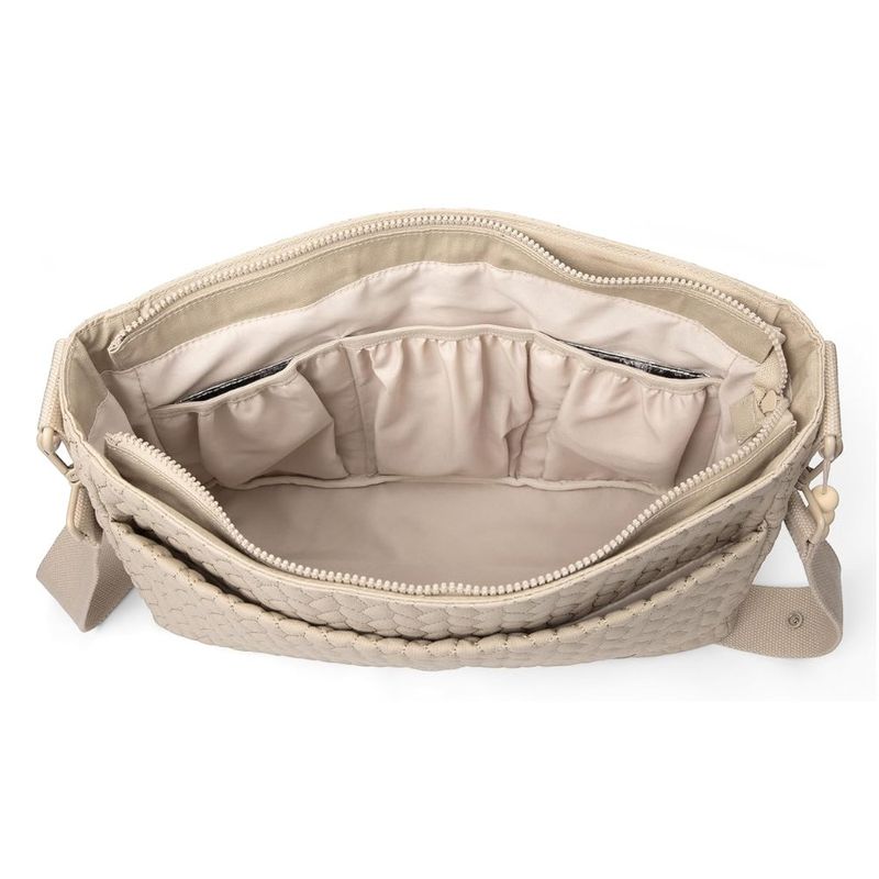 Pañalera Wonderland de Hombro Beige