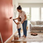 Pintura Excello Látex Mate 1 Gal Ladrillo Quemado