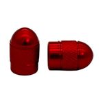 Set de 4 Tapones para Válvula tipo Bala Color Rojo
