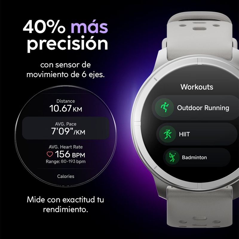 Reloj InteliGente Cubitt Aura Pro 2 Rosado
