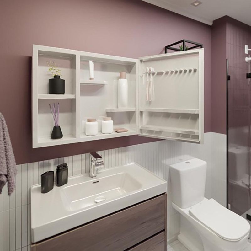 Gabinete de Baño Plástico Blanco
