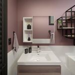 Gabinete de Baño Plástico Blanco