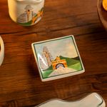 Azafate Cuadrado de Cerámica