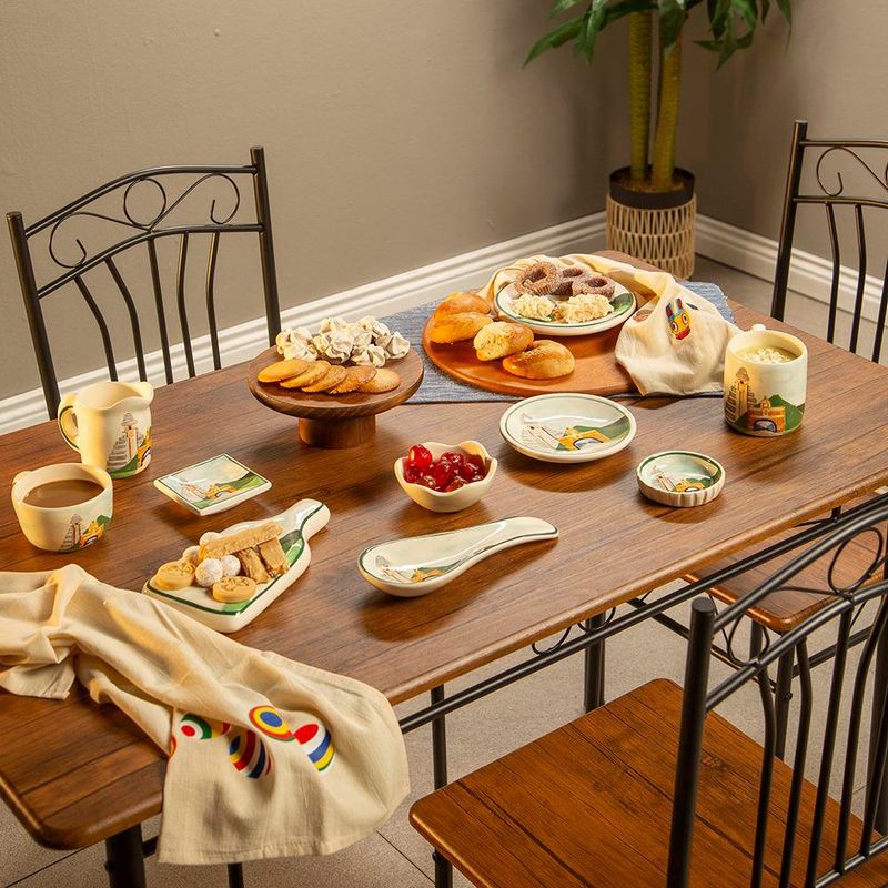 Azafate Cuadrado de Cerámica