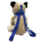 Mochila de Peluche Perro Pug con Arnés