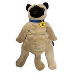 Mochila de Peluche Perro Pug con Arnés