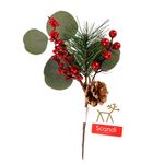 Pick Verde y Rojo con Frutas 22 Cm