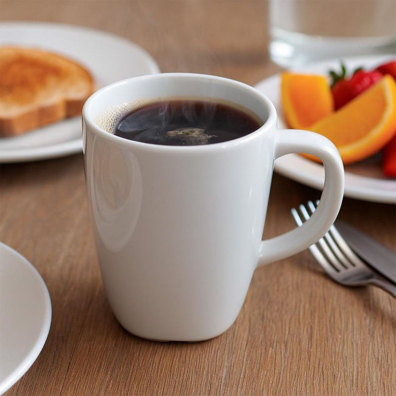 Taza de Cerámica Blanco 10 Oz