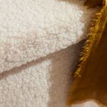 Banca Plegable con Almacenamiento Crema